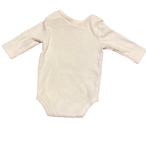 Newborn Starting Out 2-piece green & cream matching pant & shirt set - Picture 7 of 10